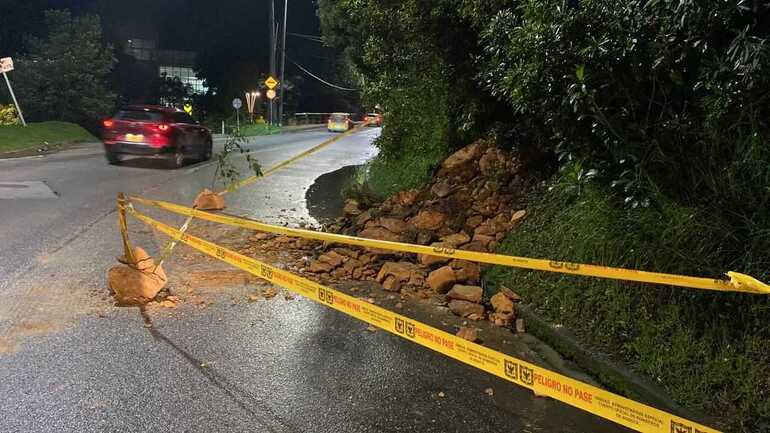 Emergencias en Bogotá por lluvias