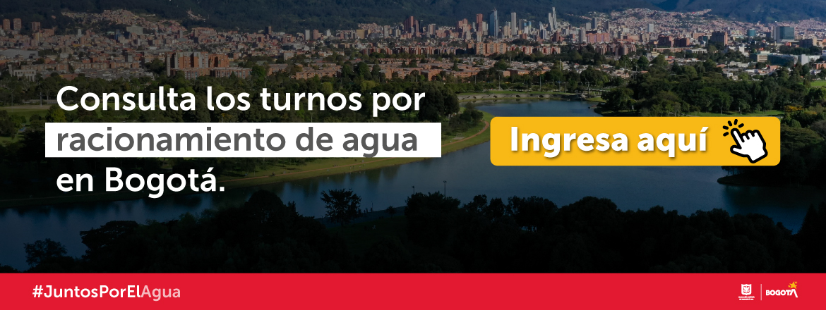 Racionamiento de agua Bogotá