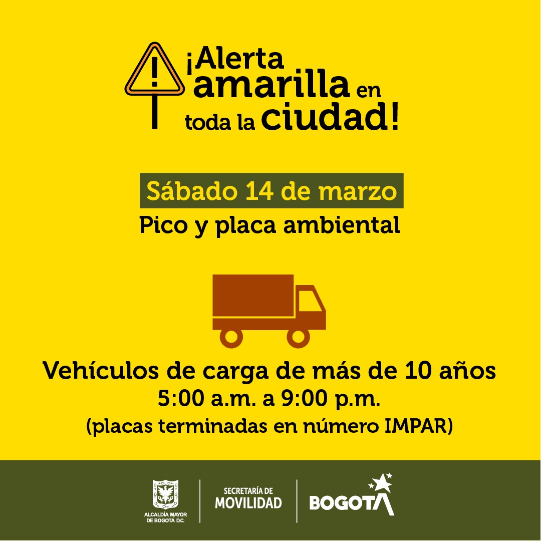 Restricciones vehículos carga pesada más de 10 años de antiguedad. Secretaría de Ambiente Restricciones vehículos carga pesada más de 10 años de antiguedad.