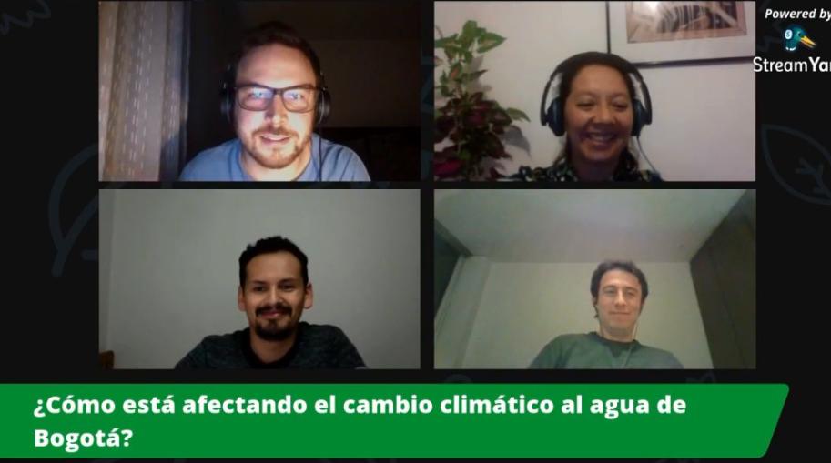 Con éxito se realizó el conversatorio sobre cambio climático y agua en Bogotá