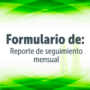 Formulario de: Reporte de seguimiento mensual. Formulario de: Reporte de seguimiento mensual.