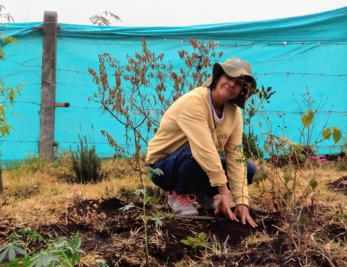Tina Fresneda Líder ambiental de la localidad de Bosa y del Humedal Tibanica.