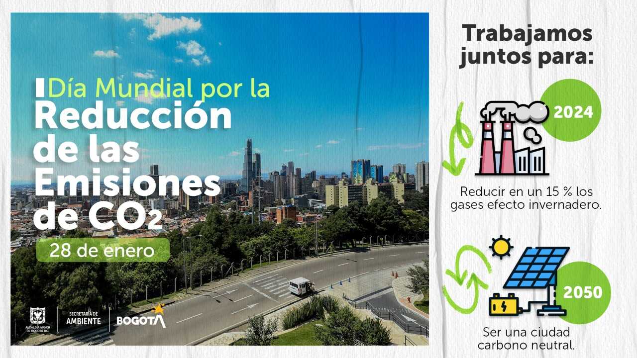 Pieza informativa Día Mundial por la Reducción de CO2