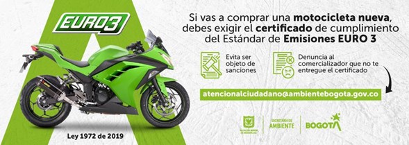 Pieza informativa con recomendaciones para la compra de motocicleta nueva