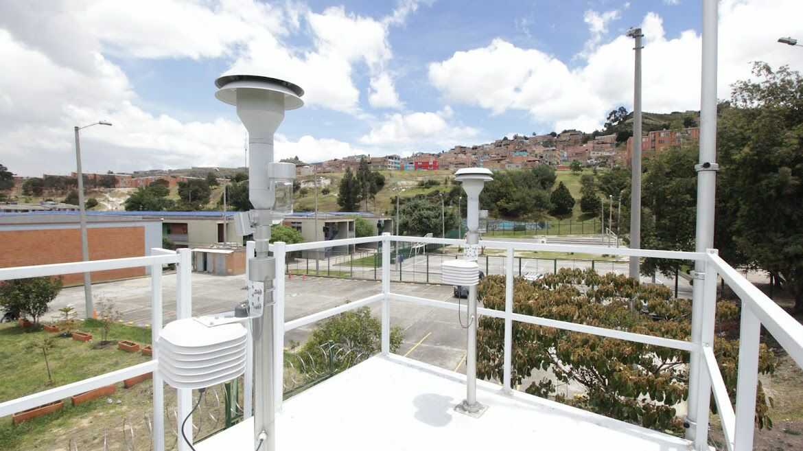 Estación y microsensores de monitoreo