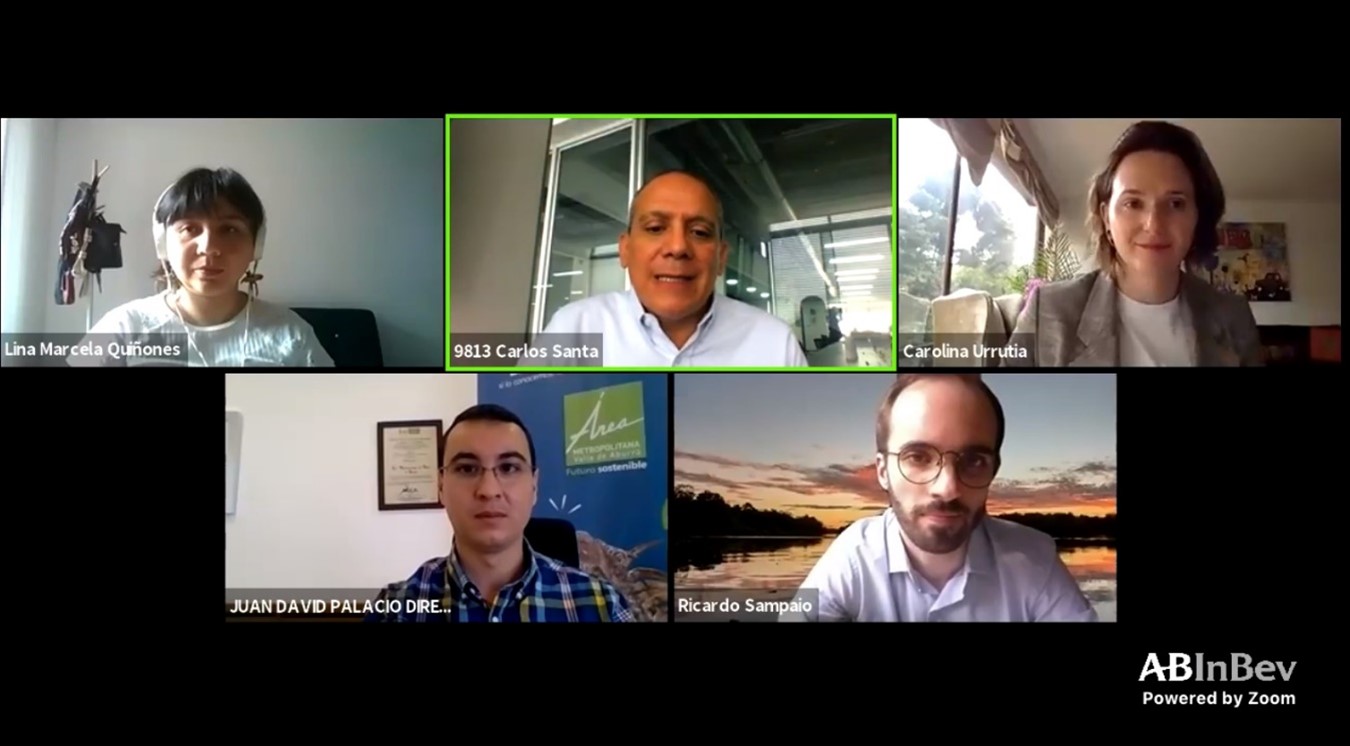 Seminario web con participación de la secretaria de Ambiente, Carolina Urrutia