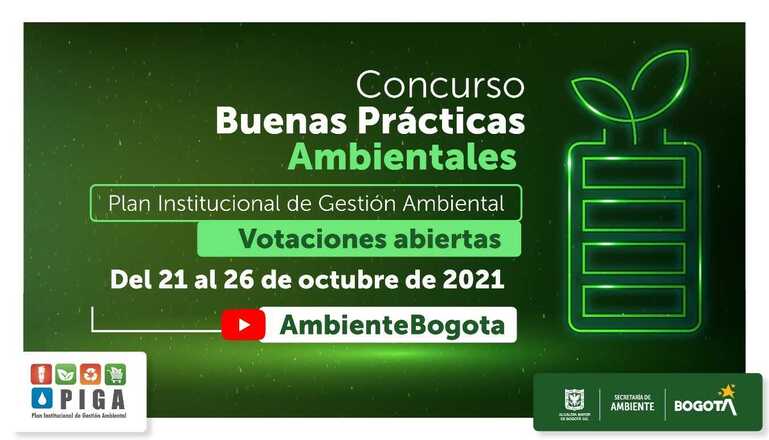 Pieza informativa concurso buenas prácticas ambientales