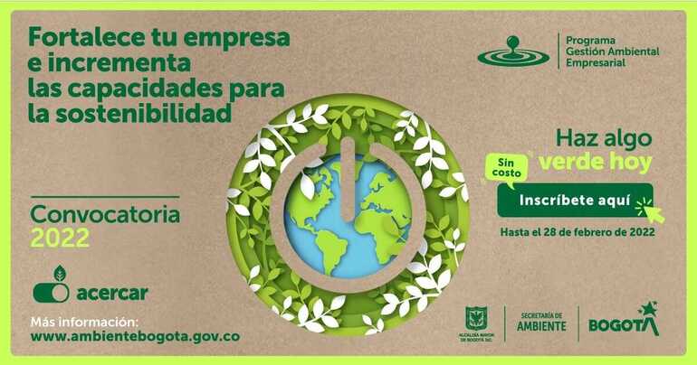 Secretaría de Ambiente abre convocatoria para que empresas de Bogotá sean más sostenibles