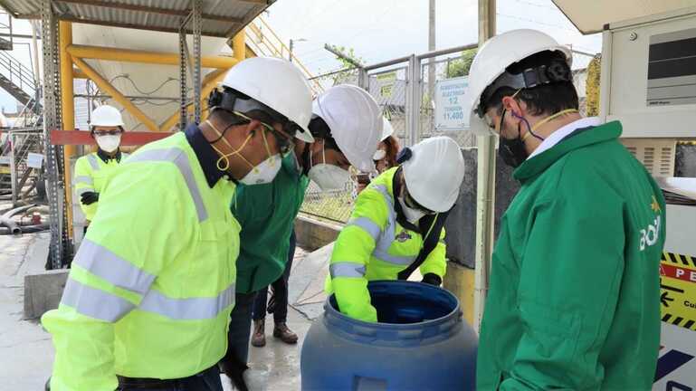 Visita de verificación y control planta Cemex