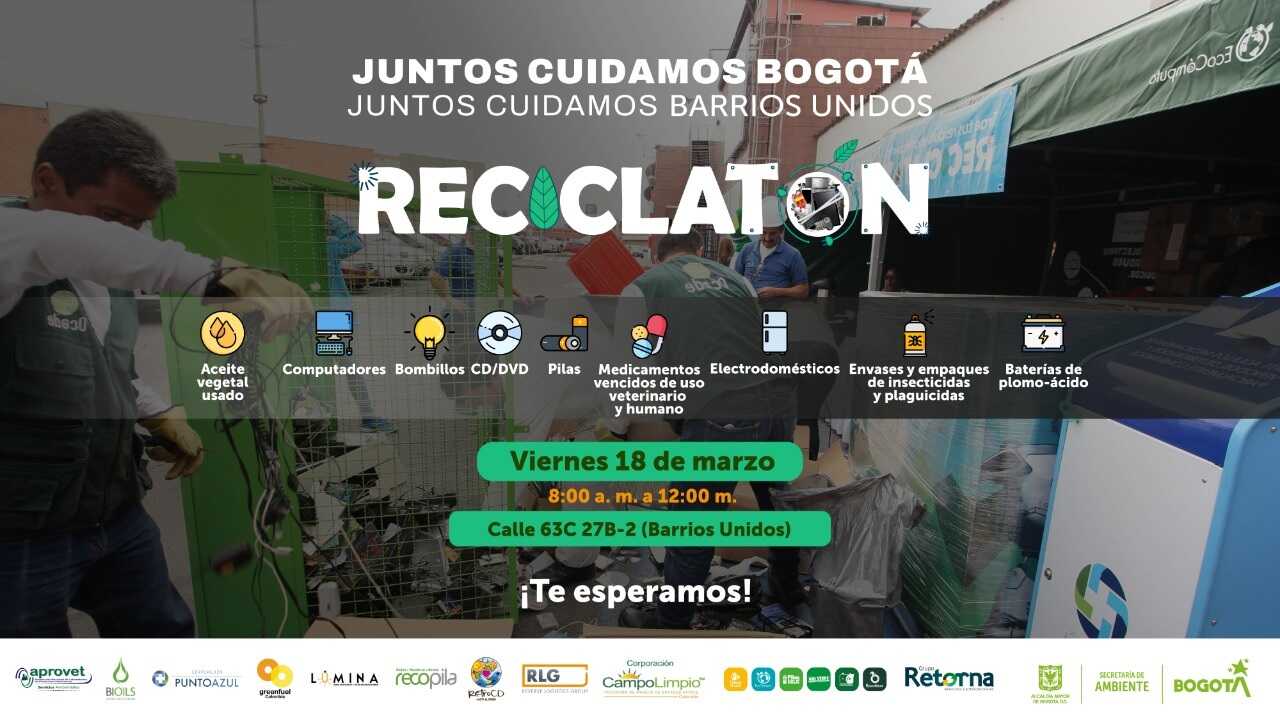 Pieza informativa Reciclatón