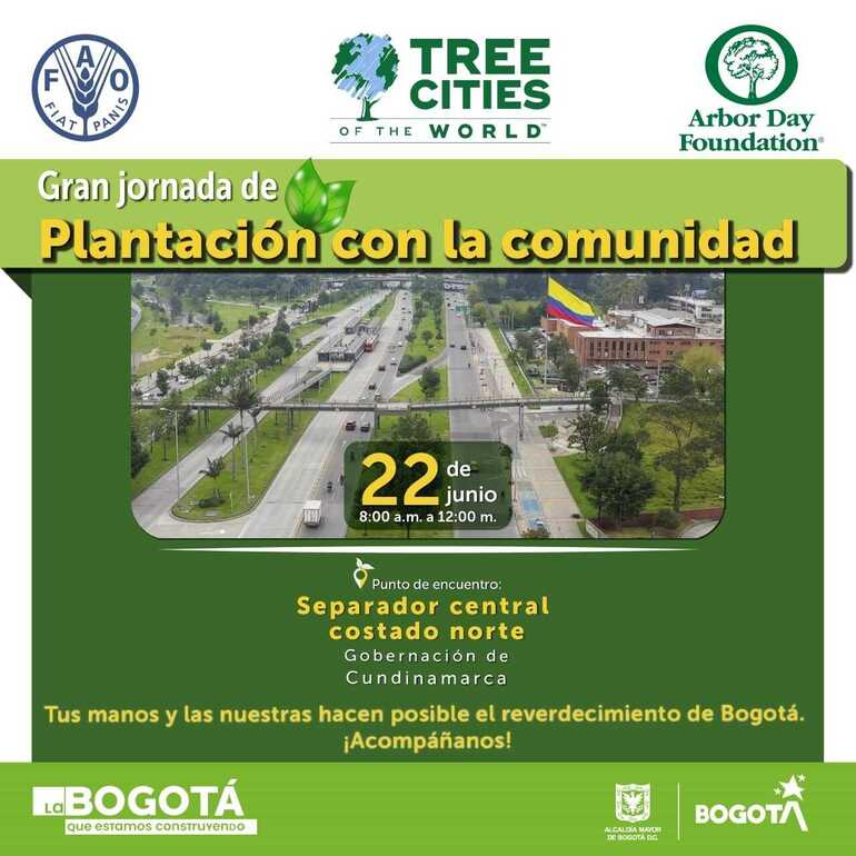 Convocatoria jornada plantación 