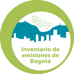 Botón inventario de emisiones de Bogotá