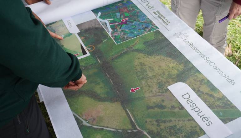 mapa de Bogotá sobre el cual se dio permiso de derechos de construcción