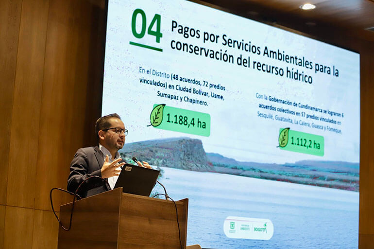 Diego Rubio, director de Gestión Ambiental de la Secretaría de Ambiente