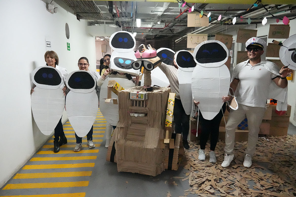 Creatividad, reciclaje y trabajo en equipo: la SDA celebró Halloween