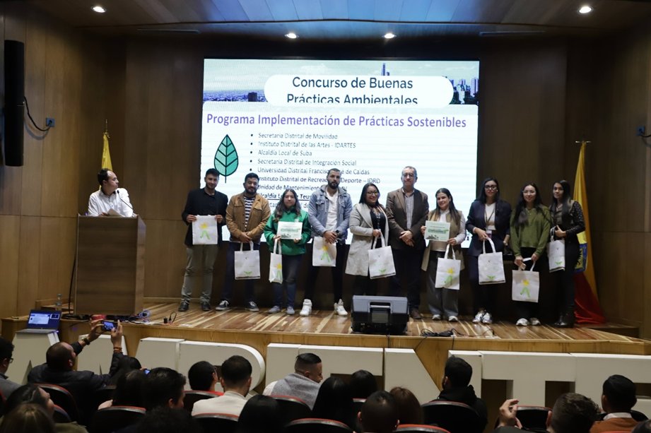 Secretaría de Ambiente premia a entidades en el marco del VII concurso de Buenas Prácticas Ambientales