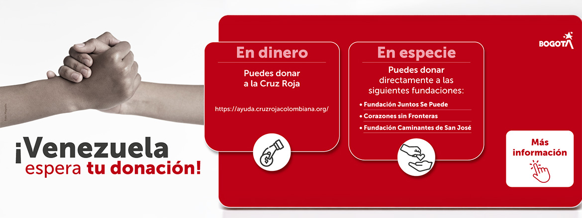 Venezuela espera tu donación