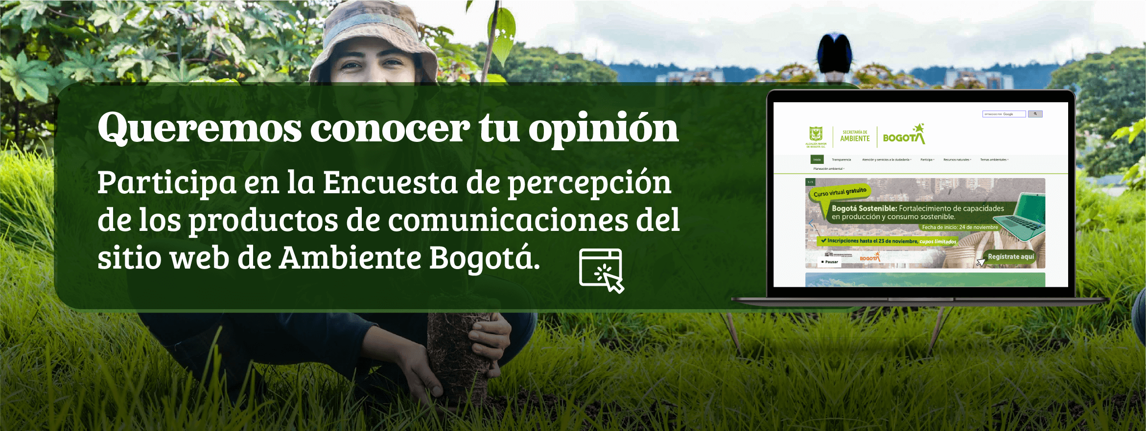 Banner Encuesta de Percepción de Comunicaciones