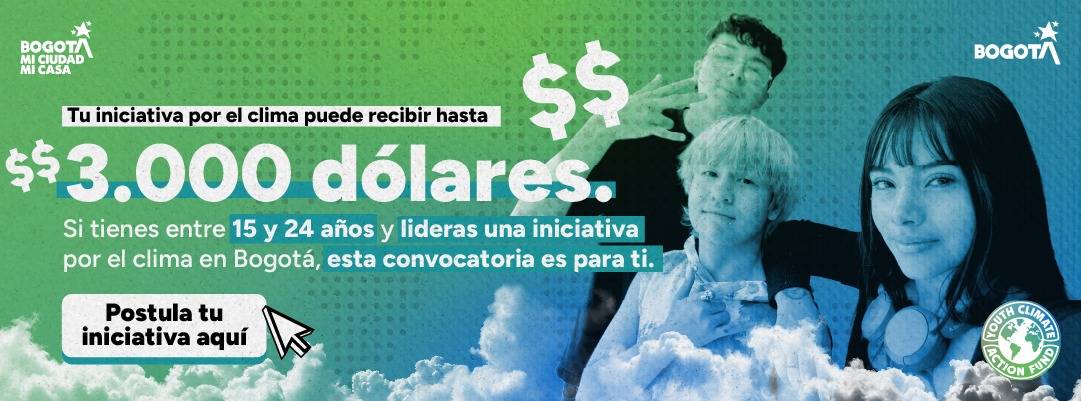 Banner convocatoria iniciativas acción climática
